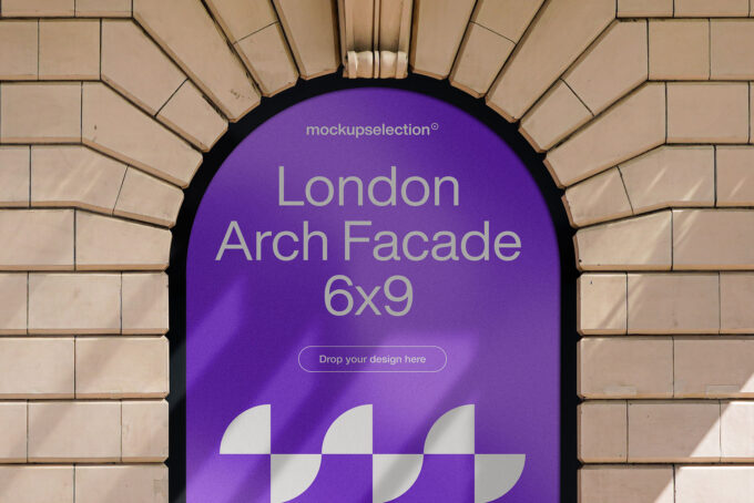 London Arch Facade Mockup